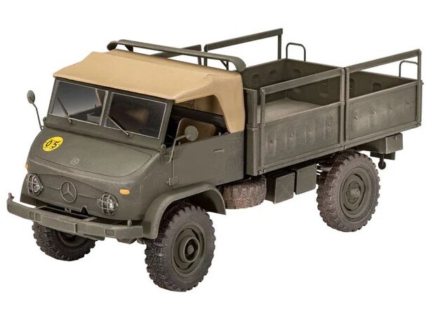 Unimog 404 S Starter Set Revell 1:35 Byggesett 