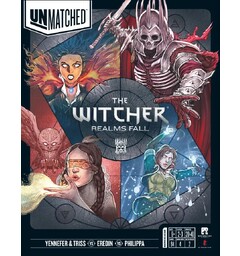 Unmatched The Witcher Realms Falls Brettspill