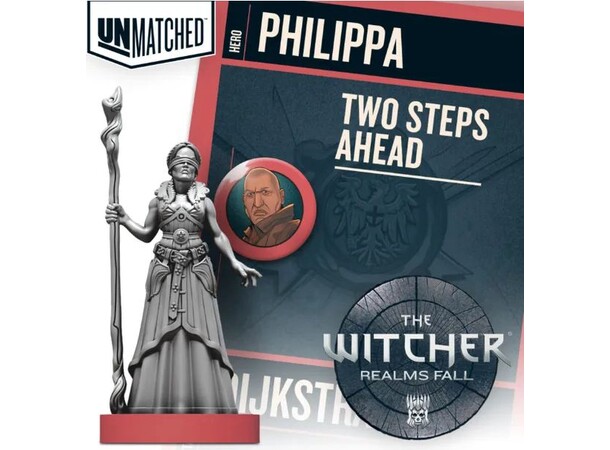 Unmatched The Witcher Realms Falls Brettspill 