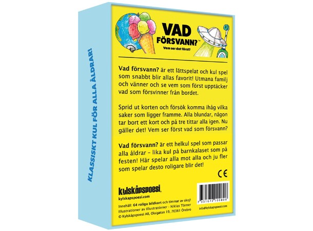 Vad försvann - SVENSK 
