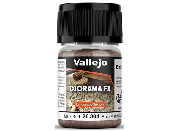 Vallejo Diorama FX Mars Red 0,2-0,6mm Landscape Texture - 35ml 
