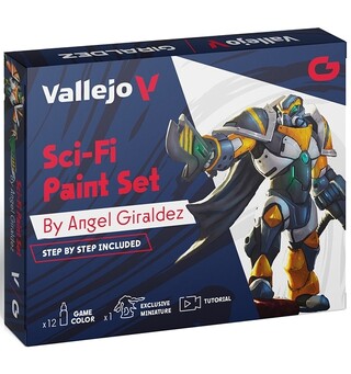 Vallejo Game Color Sci-Fi Paint Set