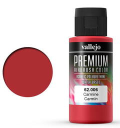 Vallejo Premium Carmine 60ml Premium Airbrush Color