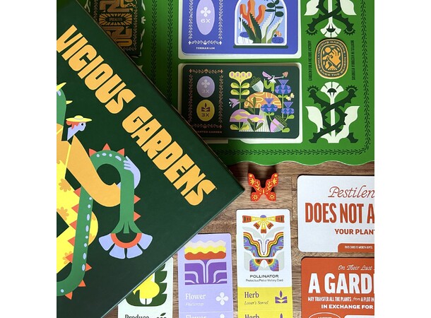 Vicious Gardens Brettspill 