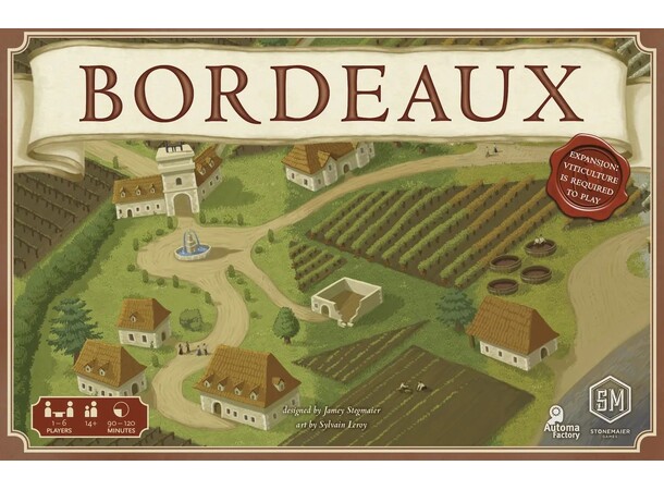 Viticulture Bordeaux Expansion Utvidelse til Viticulture 
