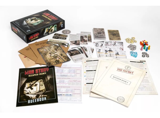 War Story Occupied France Brettspill 