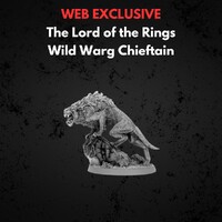 Wild Warg Chieftain Middle-earth Strategy Battle Game