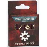 World Eaters Dice Set Warhammer 40K