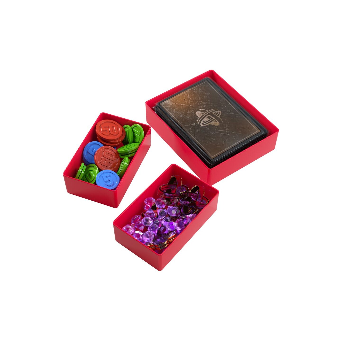 Token Silo Add-On Rød Gamegenic