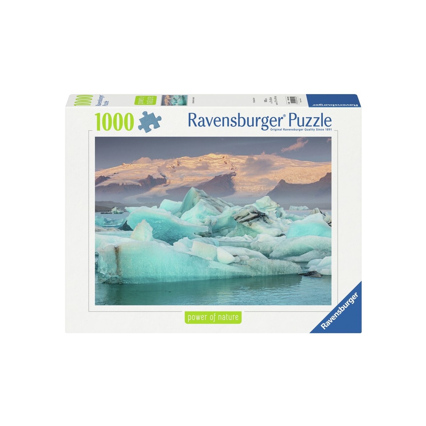 Jokulsarlon Iceland 1000 biter Ravensburger Puzzle Puslespill