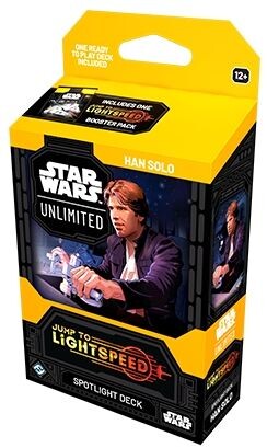 Star Wars Jump to Lightspeed Han Solo Star Wars Unlimited Spotlight Deck