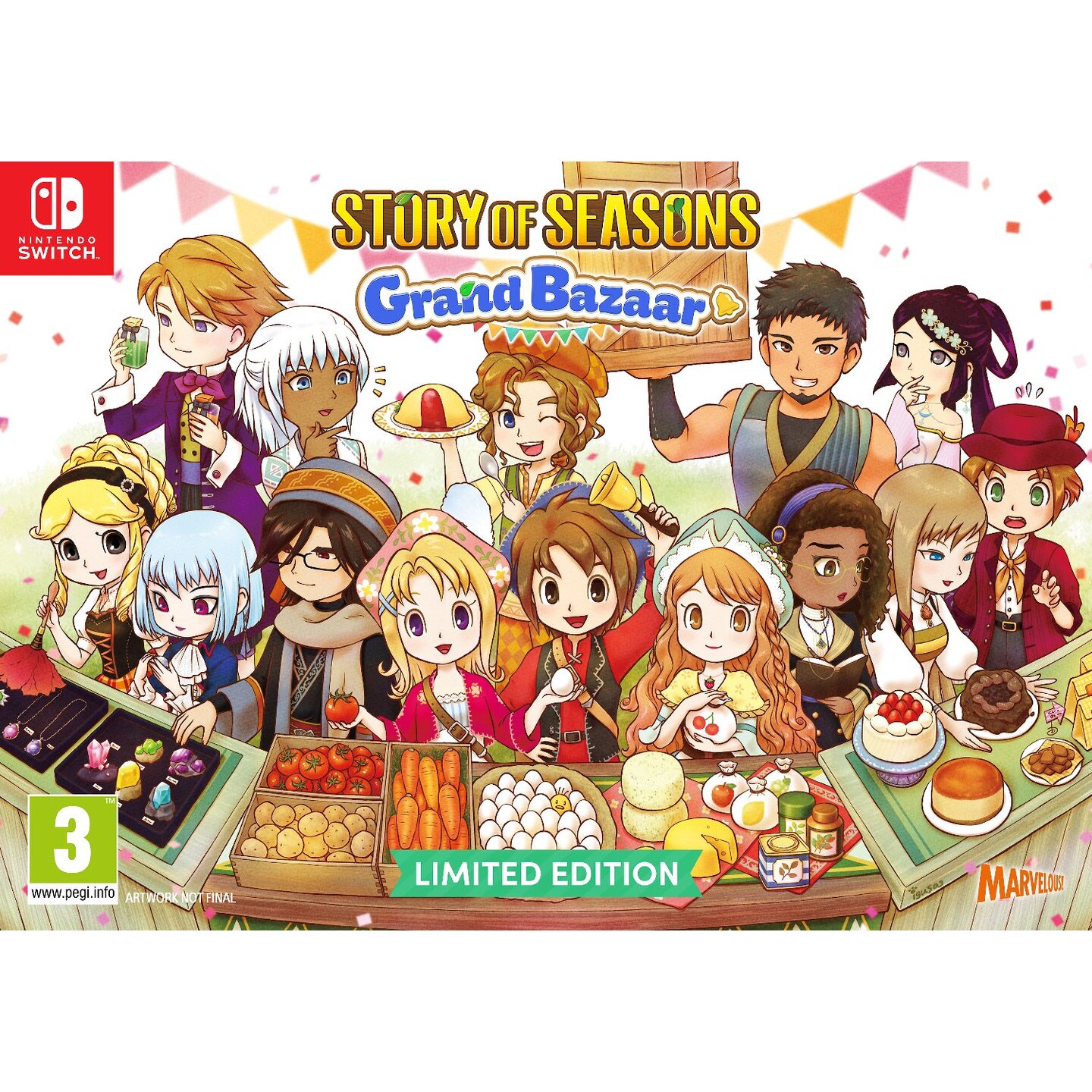 Story of Seasons Grand Bazaar Switch Limited Edition