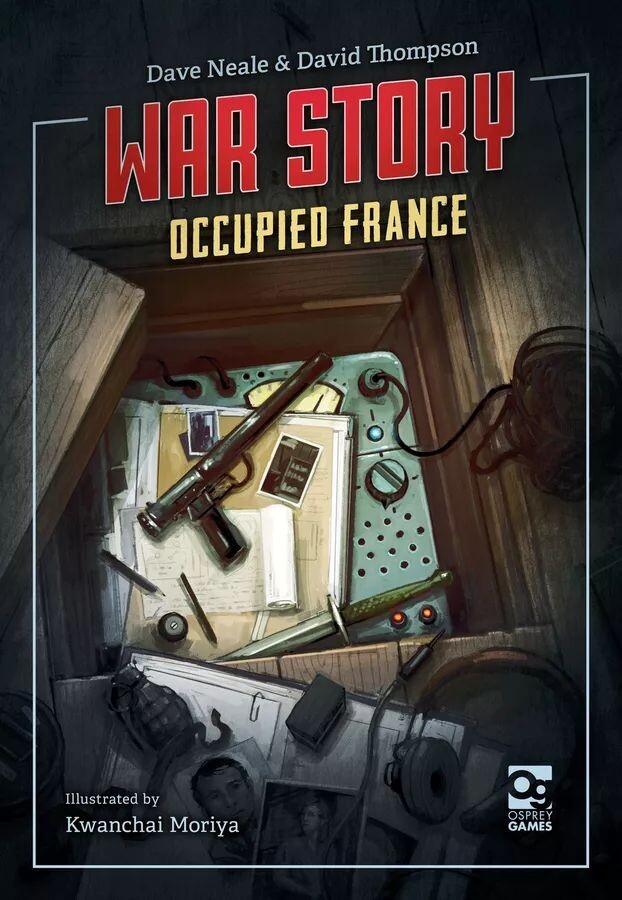 War Story Occupied France Brettspill