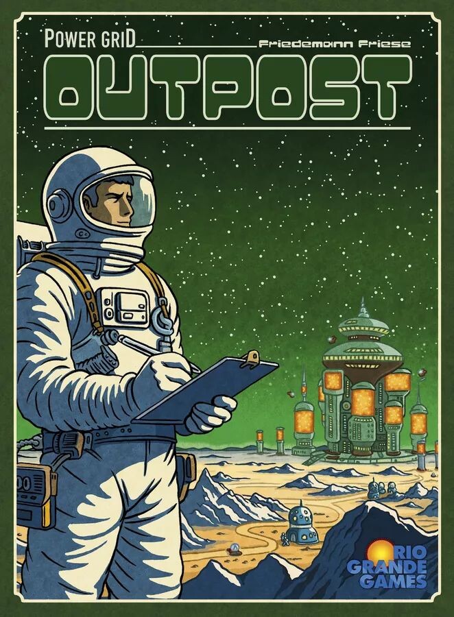 Power Grid Outpost Brettspill