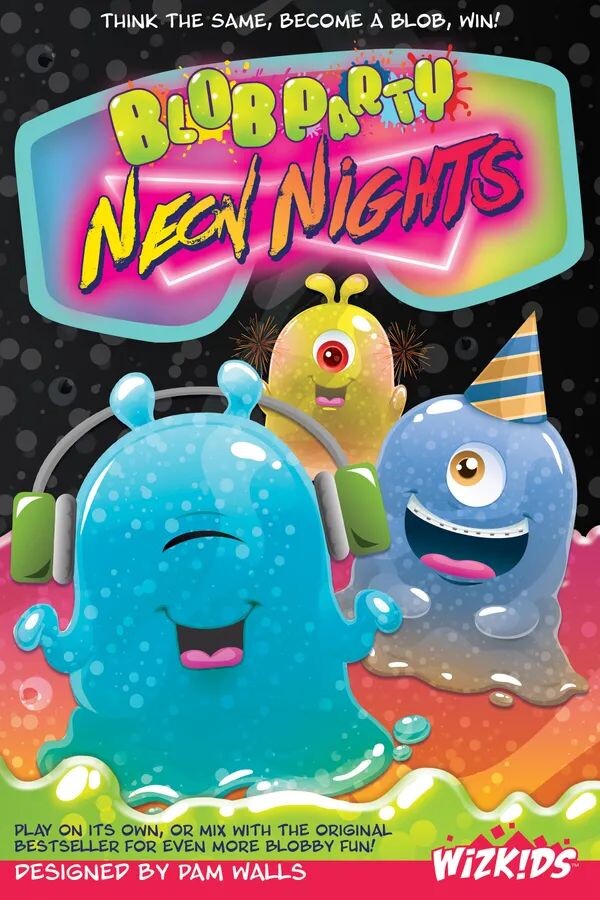 Blob Party Neon Nights Partyspill