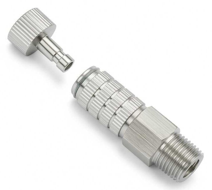 Airbrush QuickRelease Adapter 1/8 Green Stuff World