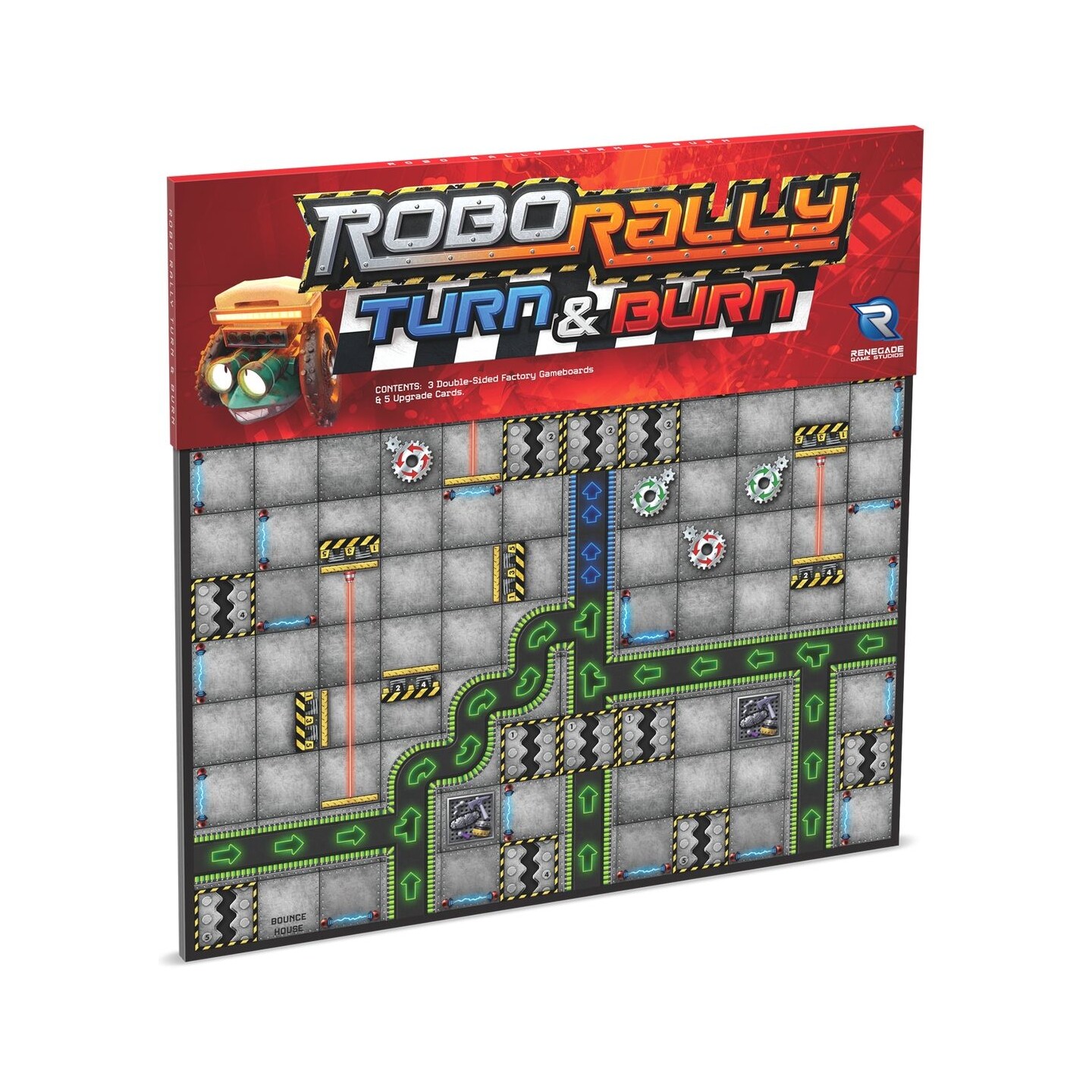 Robo Rally Turn & Burn Expansion Utvidelse til Robo Rally