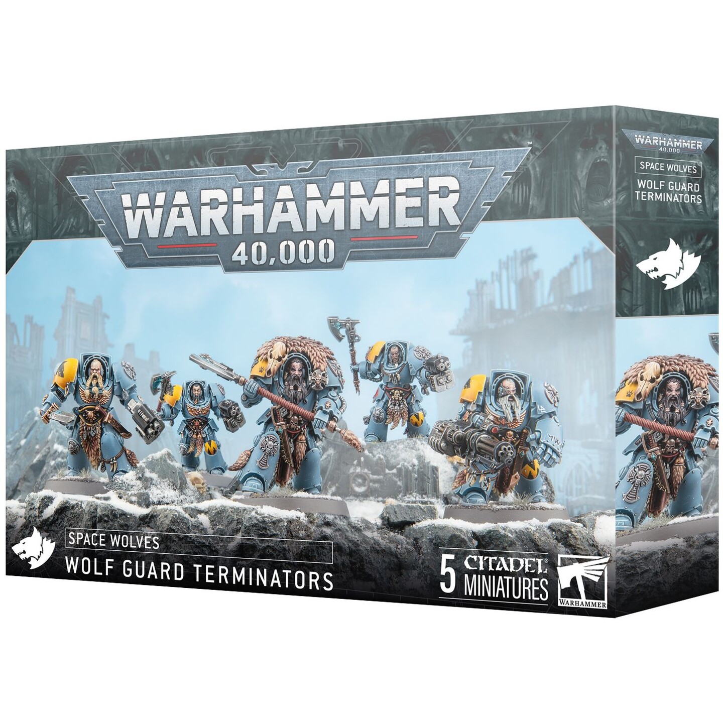 Space Wolves Wolf Guard Terminators Warhammer 40K