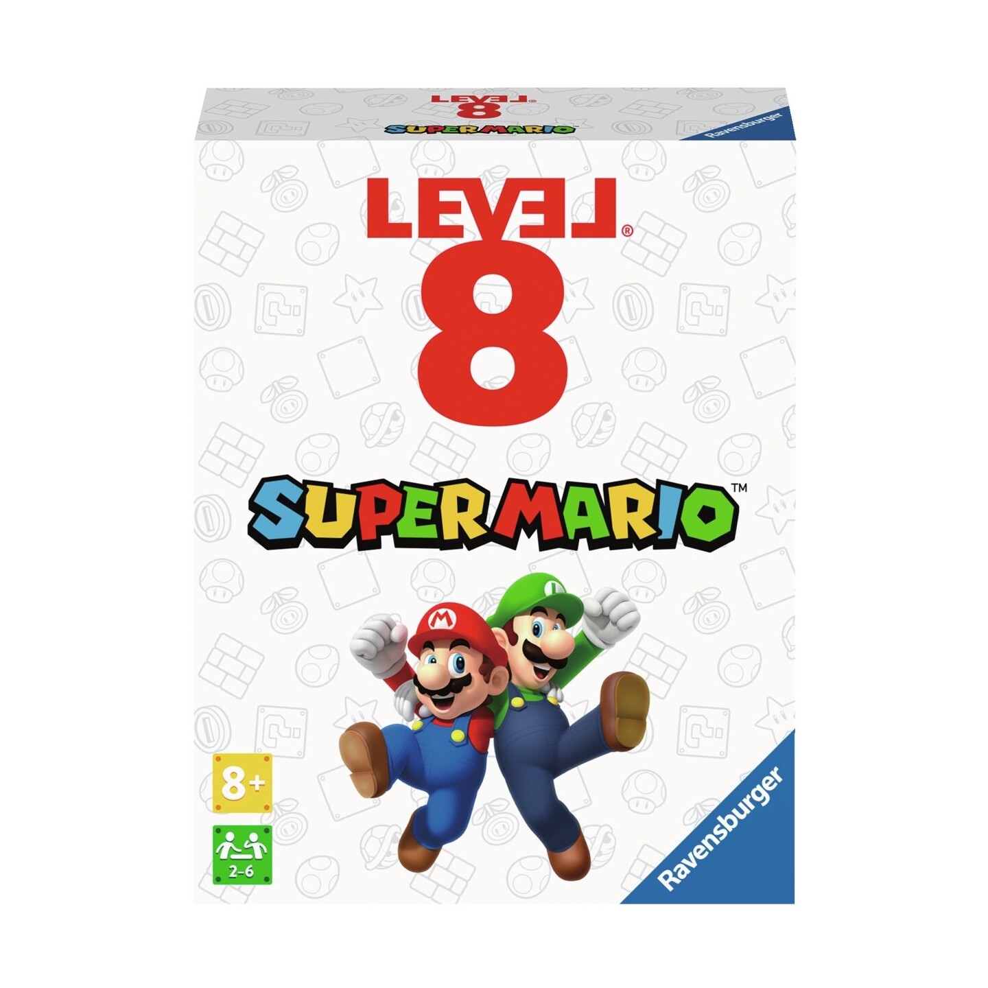 Super Mario Level 8 Kortspill Norsk utgave