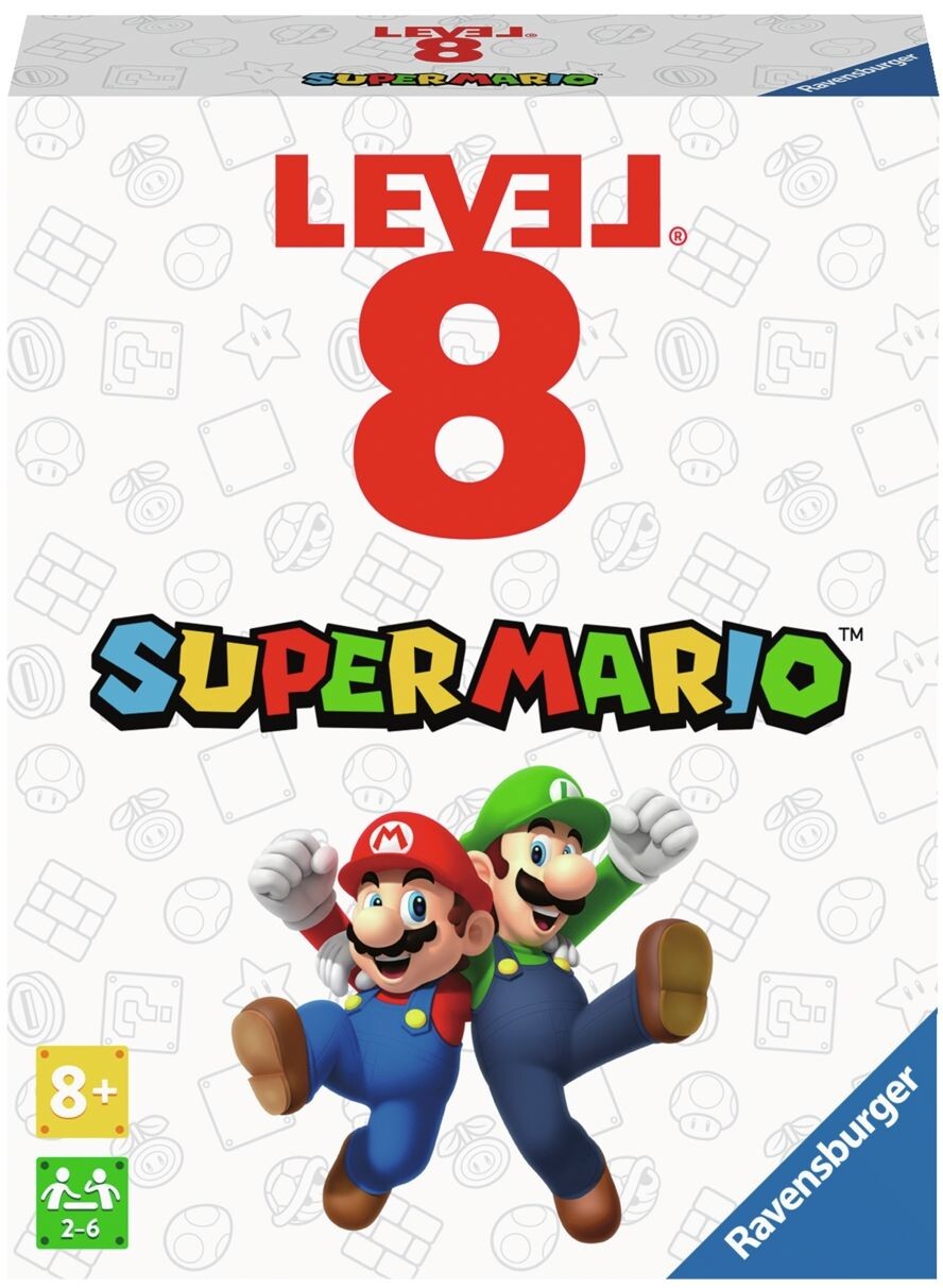 Super Mario Level 8 Kortspill Norsk utgave