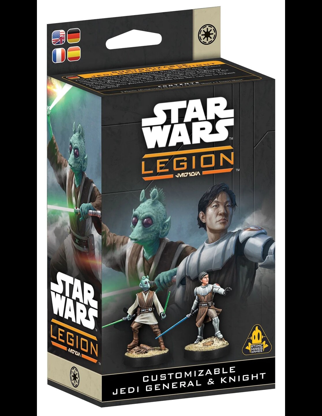 Star Wars Legion Customizable Jedi General and Knight