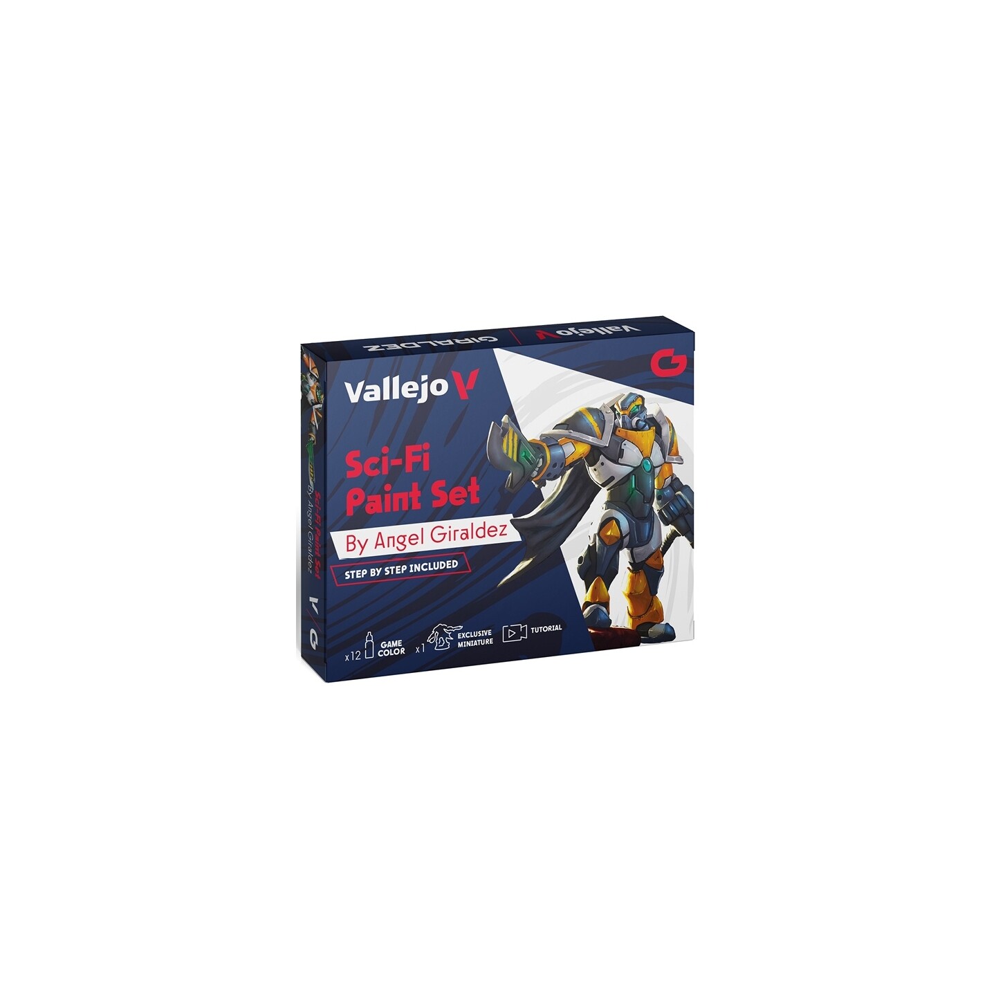 Vallejo Game Color Sci-Fi Paint Set