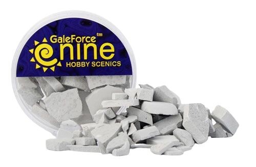 Hobby Scenics Concrete Rubble Mix Gale Force Nine