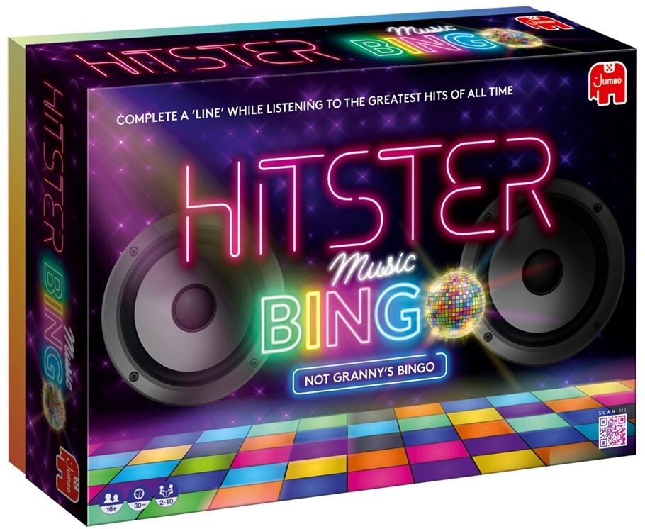 Hitster Bingo Partyspill Norsk utgave
