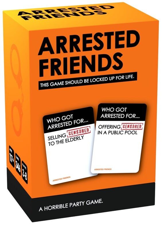 Arrested Friends Partyspill