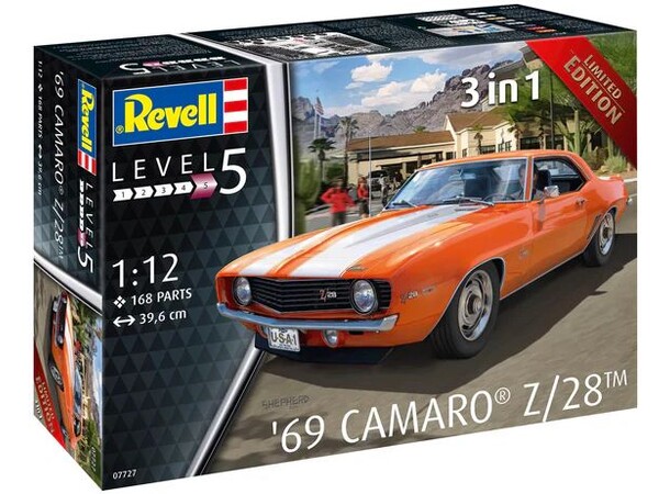 69 Camaro Z/28 Limited Edition Revell 1:12 Byggesett 