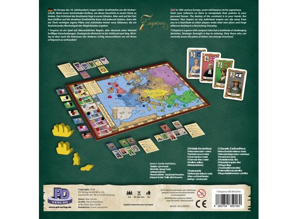 7 Empires Brädspel 