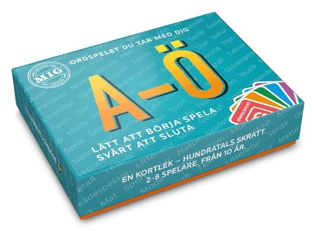 A-Ö Ordspel Svensk utgåva 