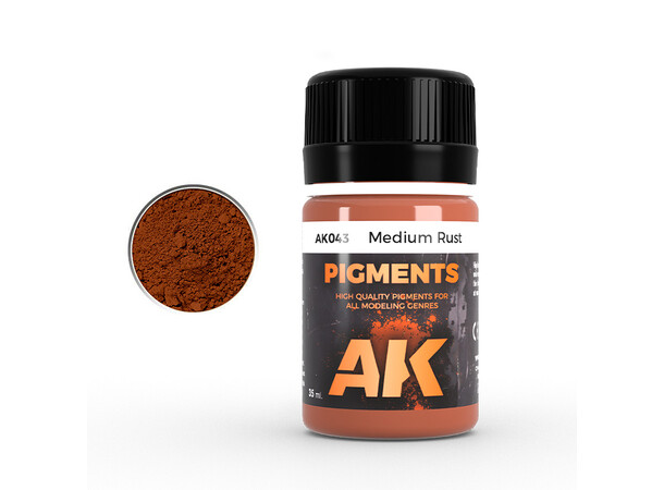 AK Pigments Medium Rust 
