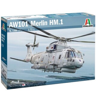 AW101 Merlin HM.1 Italeri 1:72 Byggesett