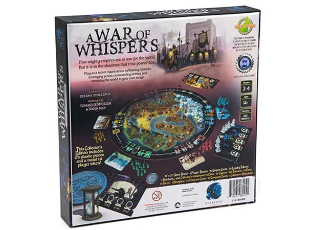 A War of Whispers CE Brettspill Collectors Edition 