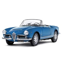 Alfa Romeo Giulia 1600 Spider Italeri 1:24 Byggesett
