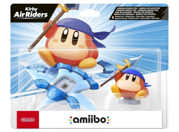 Amiibo Figur Waddle Dee & Winged Star Kirby Air Riders Collection 