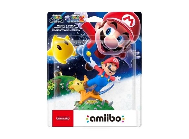 Amiibo Mario & Luma 