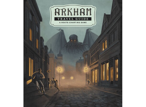 Arkham Travel Guide Brettspill 
