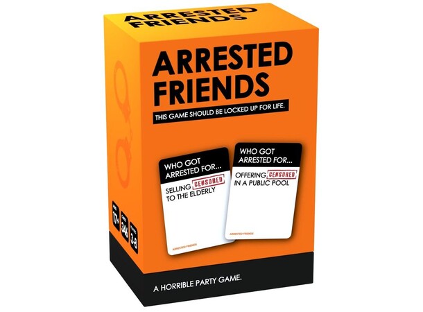 Arrested Friends Partyspel 