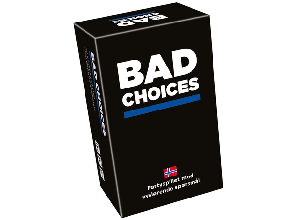 Bad Choices Partyspill Norsk utgave 