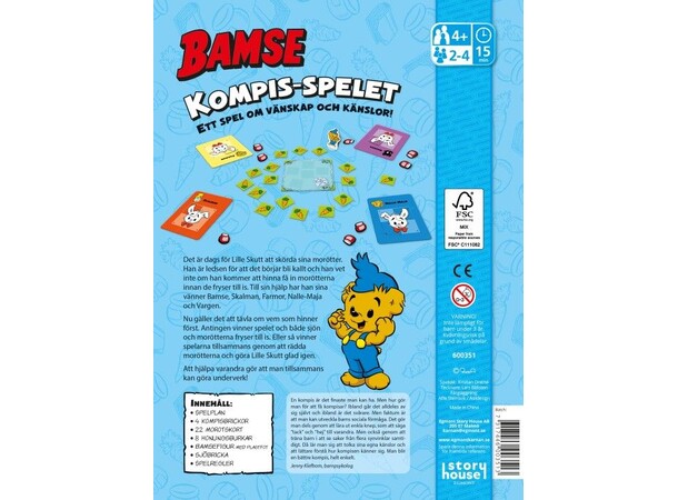 Bamse Kompis spelet - SVENSK 