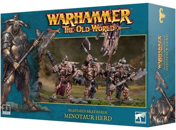 Beastmen Brayherds Minotaur Herd Warhammer The Old World 