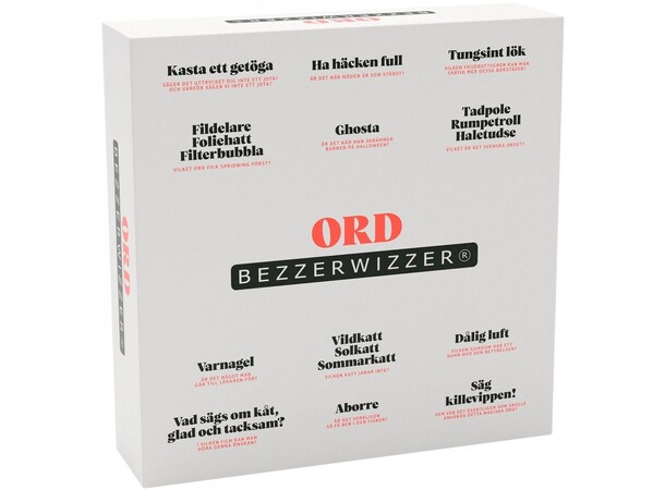 Bezzerwizzer Ord - SVENSK 