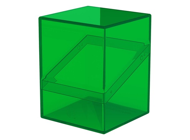 Boulder 100+ Clear Emerald Ultimate Guard Card Box 