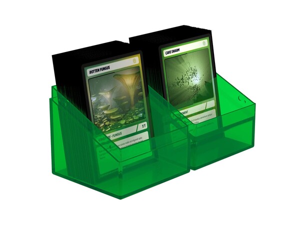 Boulder 100+ Clear Emerald Ultimate Guard Card Box 
