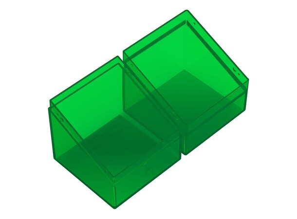 Boulder 100+ Clear Emerald Ultimate Guard Card Box 