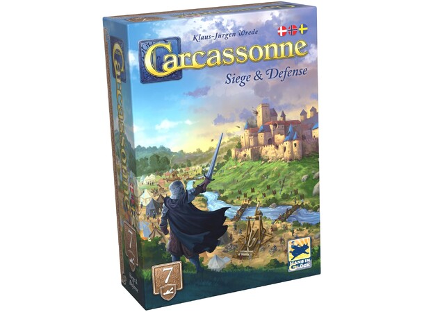 Carcassonne Siege & Defense Expansion Svensk utgåva 