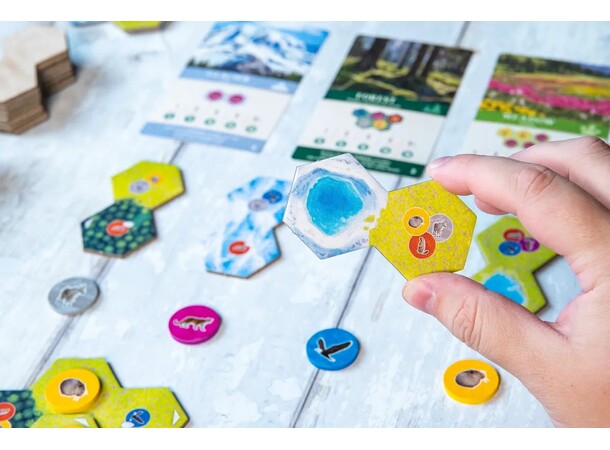 Cascadia Alpine Lakes Brettspill Norsk utgave 