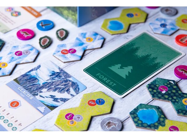 Cascadia Alpine Lakes Brettspill Norsk utgave 